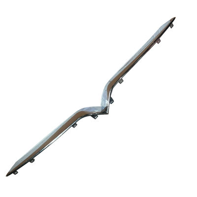 Adapté à la Tesla MODEL X argenté ABS milieu net rayure brillante 1047022-00-C accessoires de voiture