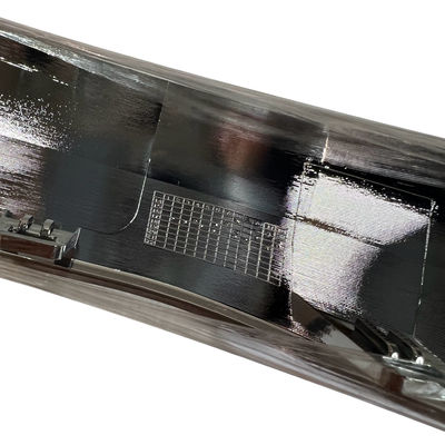 Adapté à la Tesla MODEL X argenté ABS milieu net rayure brillante 1047022-00-C accessoires de voiture